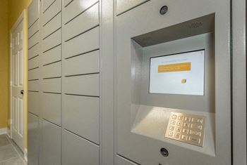 24-Hour package locker